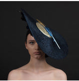 Blue moon- wedding hat