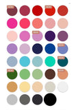Colour chart for hats and fascintors uk