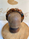 Pheasant feather padded hair band, rivka jacobs - millinery. hats, hairbands